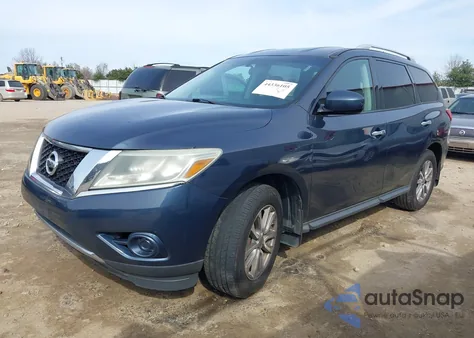 2016 Nissan Pathfinder S из США, поврежденный, VIN 5N1AR2MMXGC632012